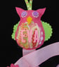 Personalised Owl Hair Clip Hanger - tidy - Image 1