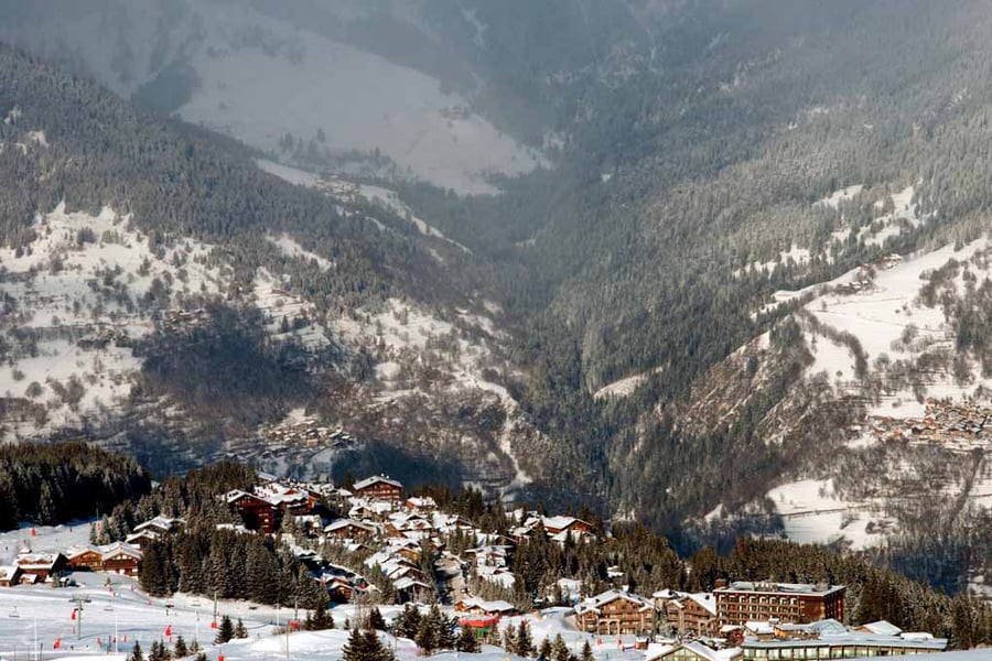 Courchevel 3 Valleys French Alps France Photograph Print