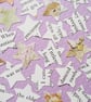 100 Beatrix Potter Star Confetti - Baby Shower Christening Birthday Party Decor
