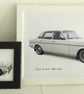 Ford Zodiac Mk4 1972 - 4x6" or A4 Photo in a Black or White frame