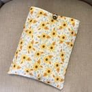 Sunflower & Autumn Leaves Book Sleeve