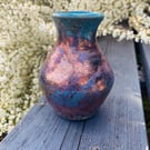 Raku ceramic vase, 145