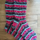 Socks, Hand Knitted, Med-Large size 7-8