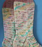 Socks, Luxury hand knitted- Merino wool- Medium size 4-5 - Image 2