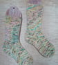 Socks, Luxury hand knitted- Merino wool- Medium size 4-5 - Image 4