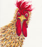 Rooster being curious, print of an Original painting - Image 5