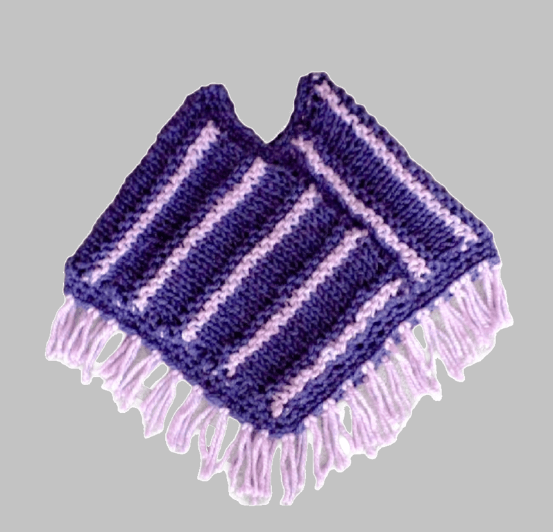 KNITTING PATTERN PDF Supremes Poncho