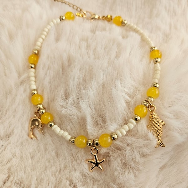 Sunshine Coastal Charm Anklet 