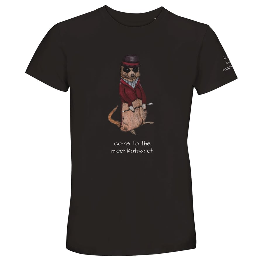 Come to the Meerkatbaret - Recycled blend Unisex Crewneck T-shirt