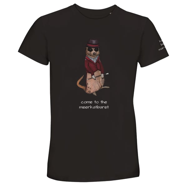 Come to the Meerkatbaret - Recycled blend Unisex Crewneck T-shirt