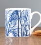 Fine china blue and white branch mug Seconds Sunday - Image 5
