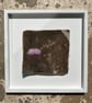 Plants for pollinators - Creeping Thistle - Cyanotype & stitch - Eco Textile Art - Image 2