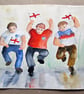 Football Fans celebrating - Image 2