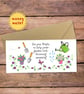 Gardeners Fund Personalised Money Wallet Card - cash gift envelope