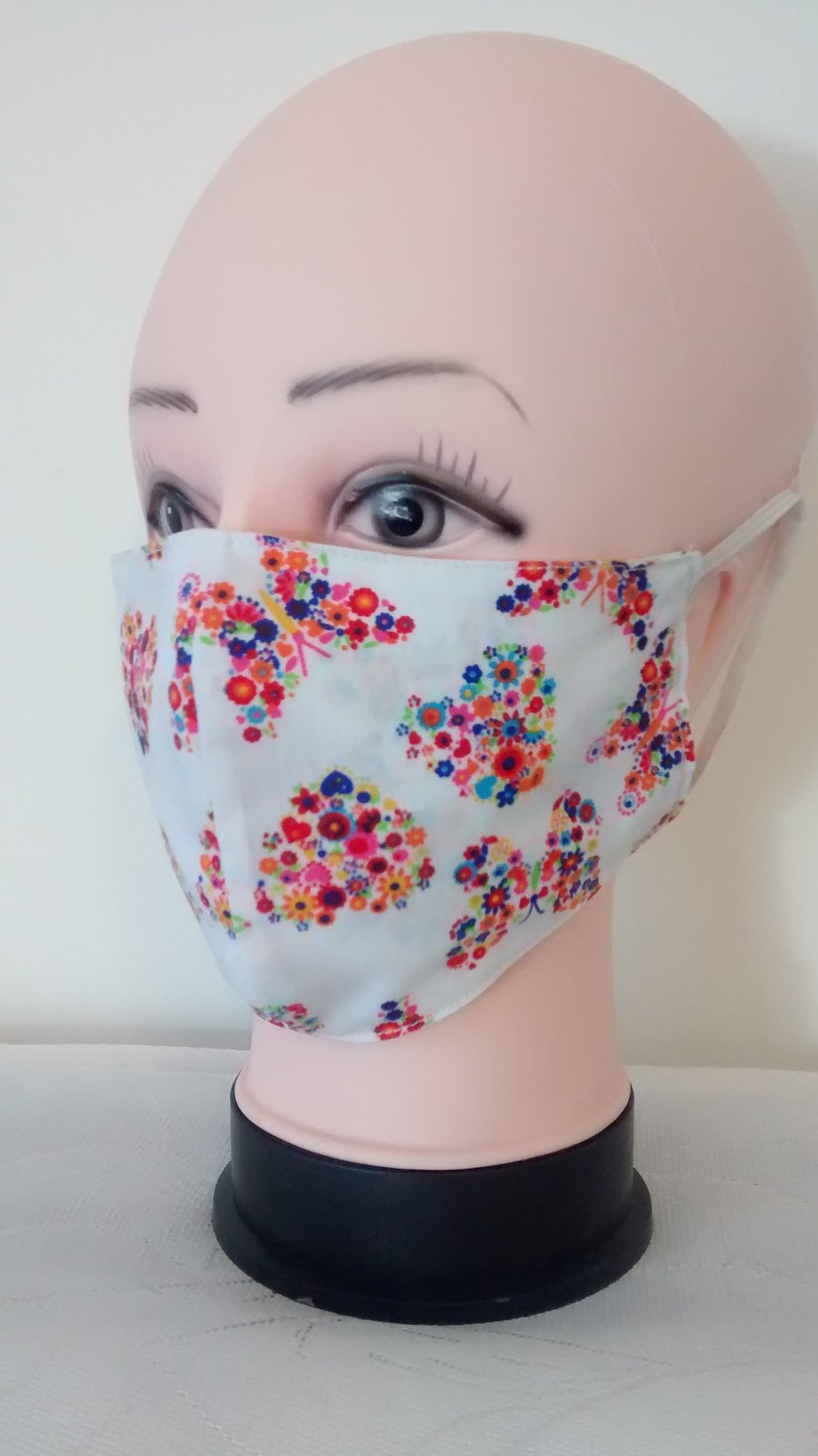 Handmade reusable adult face mask.