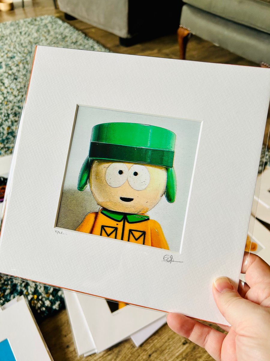 KYLE - South Park - Mounted minifigure photo print