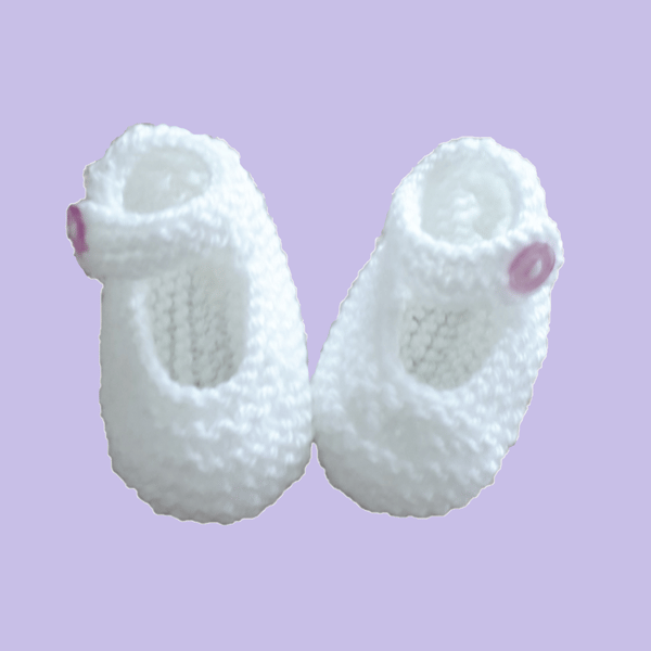 KNITTING PATTERN PDF Fab Bootees for Baby