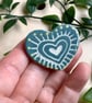Heart brooch  - Image 3