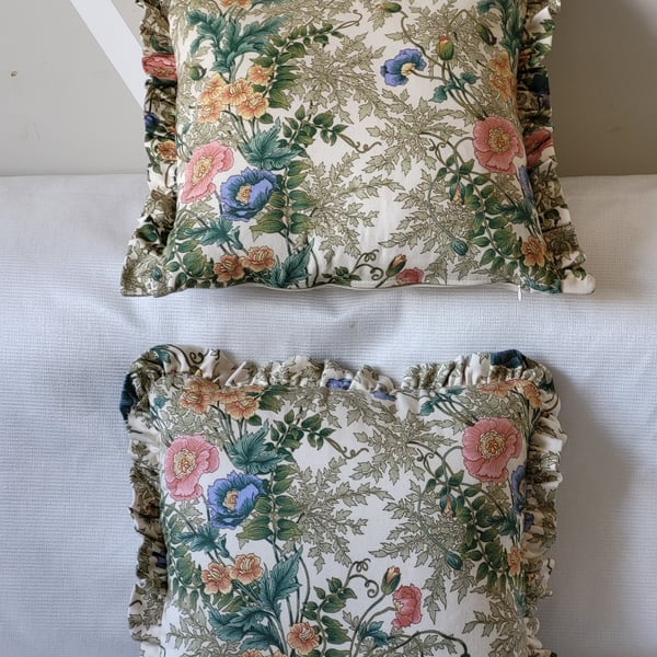 2 original vintage 60' Moygashel cushion covers