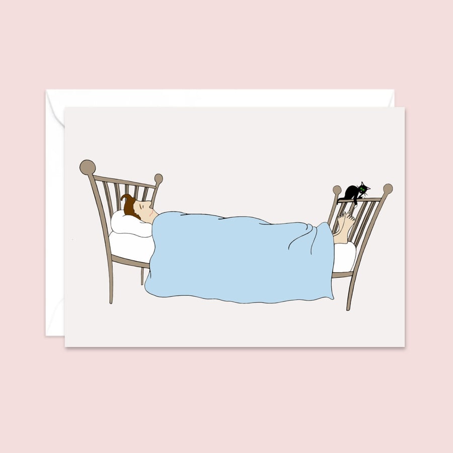 Cat Greeting Card: Ideal for a Cat Dad Birthday (109)