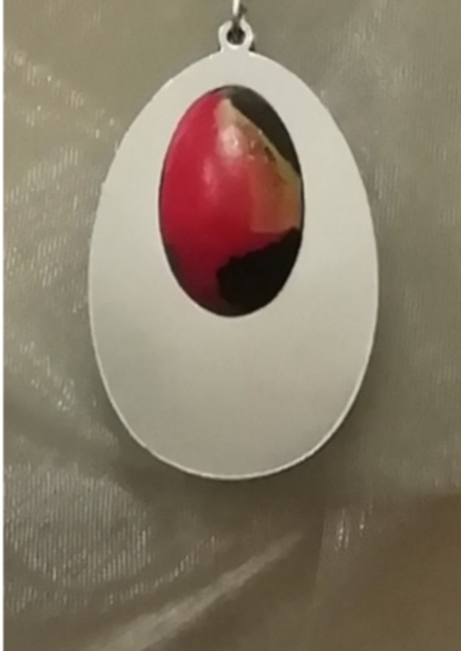 Funky cosmic pendant necklace 