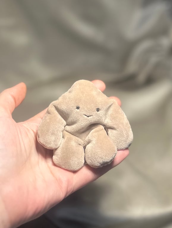 Mushroom Yetling, Mini Pocket Yeti, sensory worry pal, super soft squishy