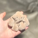 Mushroom Yetling, Mini Pocket Yeti, sensory worry pal, super soft squishy