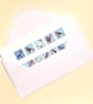 Christmas Card with Cute Birds - puzzle card for birders and twitchers L-HCB - Image 6