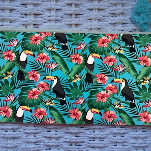 Tropical Toucan Pencil Case 