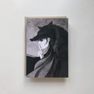 Wolf Girl - Illustrated Card 