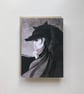 Wolf Girl - Illustrated Card 