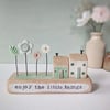 Little Wooden Houses with Clay & Button Garden 'Enjoy the little things'