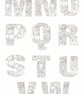 Personalised Decorative Floral Alphabet Art Digital Print - Image 6