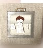 Personalized First Holy Communion Card, Green Handmade Blessings Card - Image 9