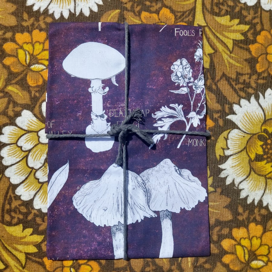 Poison Plants Tea Towel