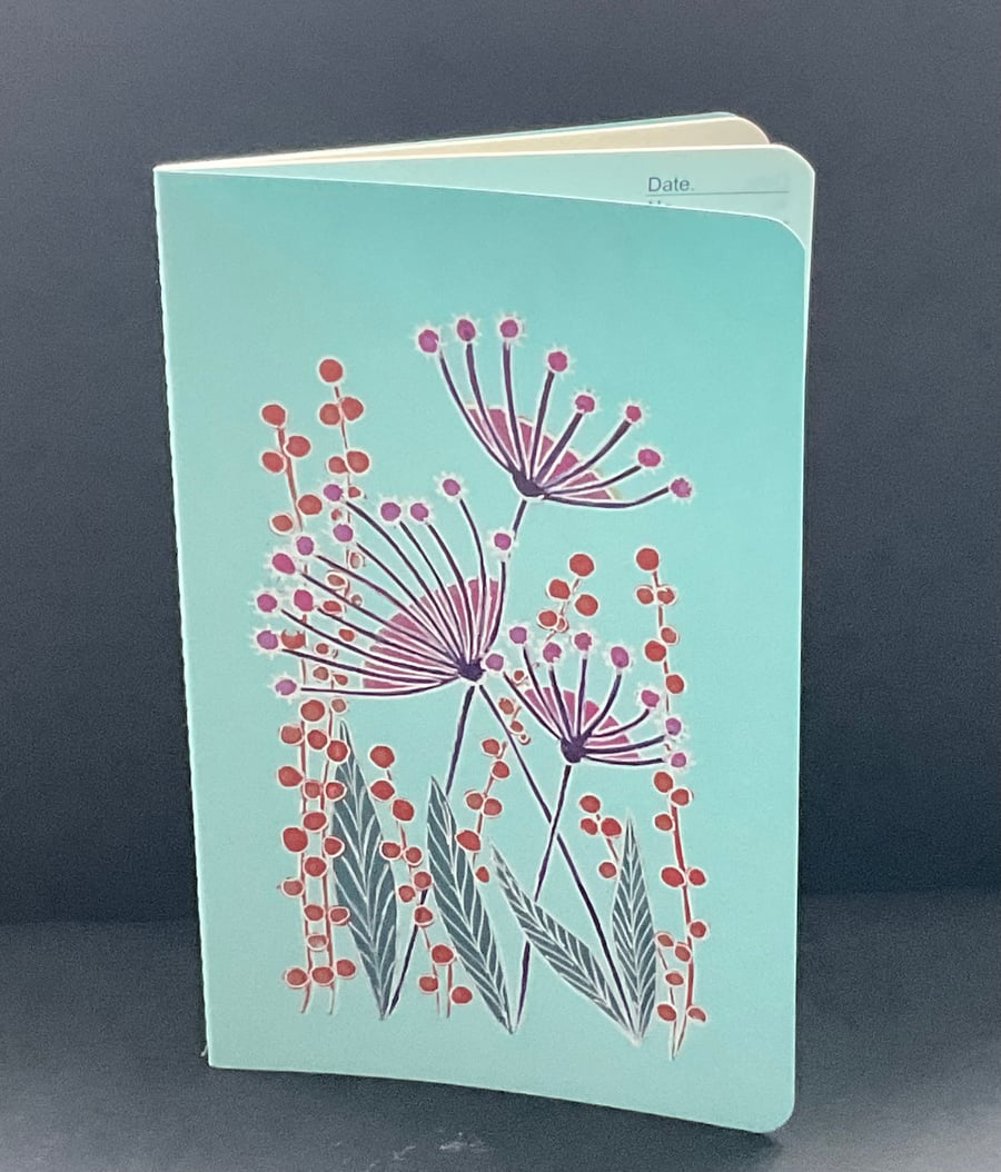 Hand painted notebook