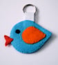 Cute Bird Keyring - UK Free Post - Image 1