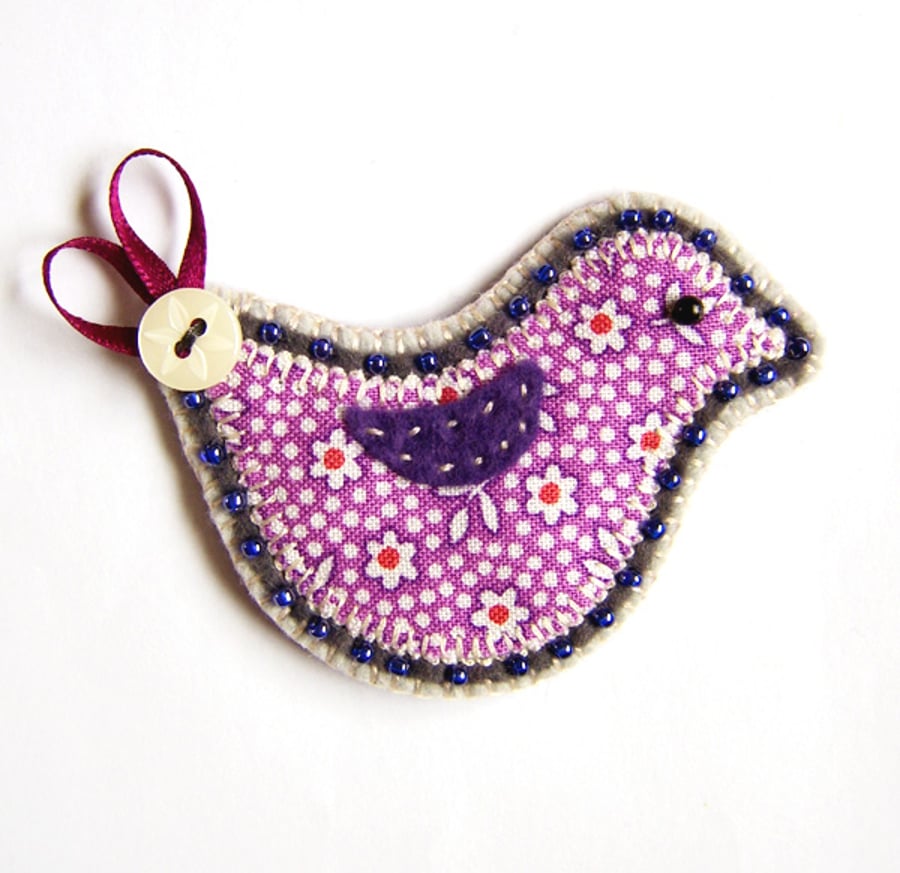 Bird Brooch