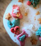 Box of 4 Handmade Luxury Merry Christmas Festive, Personalised Iced Biscuits - Image 3