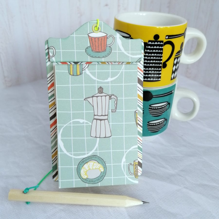 Sticky note Notebook Retro Coffee Pot
