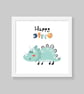 Dinosaurs nursery prints, dinosaurs wall decor, dinosaurs kids room wall prints - Image 7