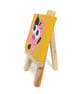 Spotty Pig Mini Painting - original acrylic art of cute farmyard animal - Image 6