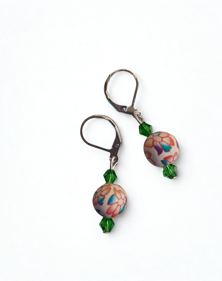 Gorgeous Fresh Floral Short Drops