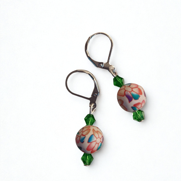 Gorgeous Fresh Floral Short Drops