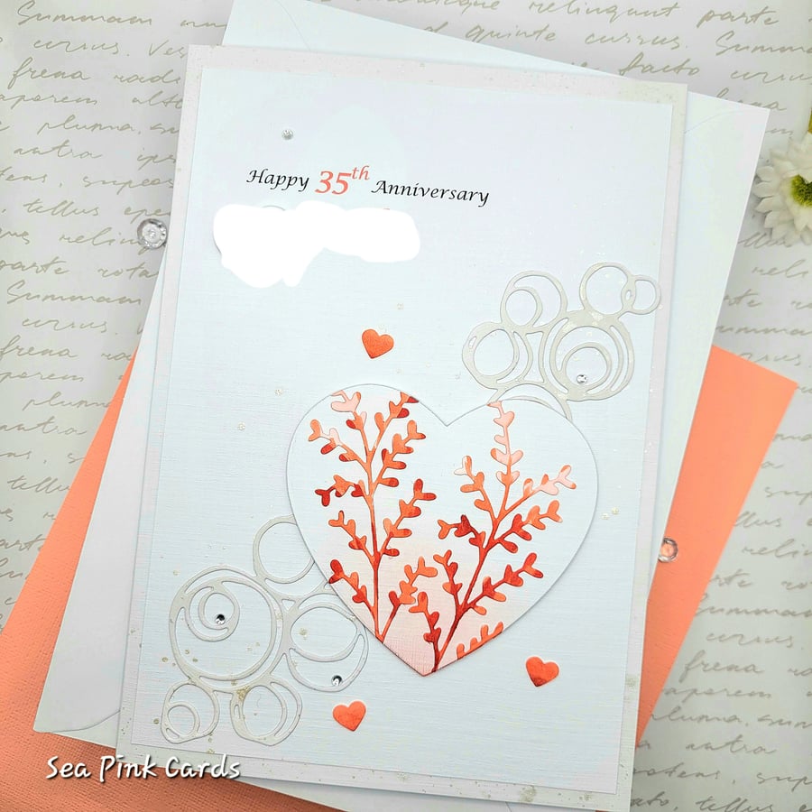 CUSTOM ORDER for Ruth - A card for a special occasion