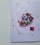 Christmas card. Snowmen Christmas card. Ref 236 - Image 1