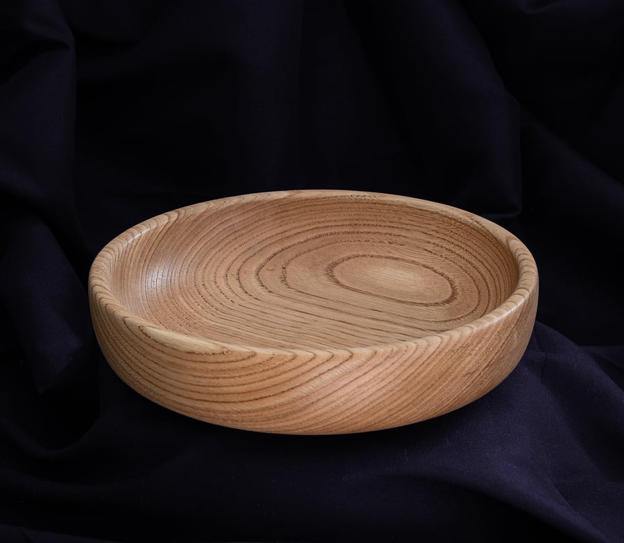 Sweet chestnut bowl 185mm x 50mm