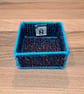 Small tray for small items - blue, orange, purple mix pattern - Image 4
