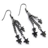 Hematite Star Earrings