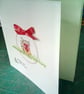 Cute cat with heart birthday card  - Image 2